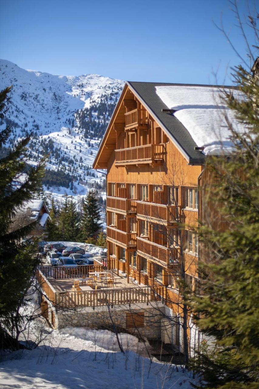 Hotel Le Chamois D'Or, Ussim Vacances Мерибель Экстерьер фото